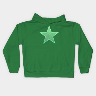 Iridescent Crocodile Skin Star Kids Hoodie